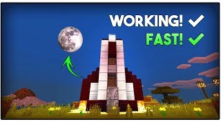 How To Make The Fastest Working Rocket - Minecraft Pe Command Block