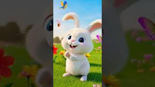 Cute Rabbit Song for Kids 🐰 | Bunny Nursery Rhyme | Fun Animal Song for Children #kids