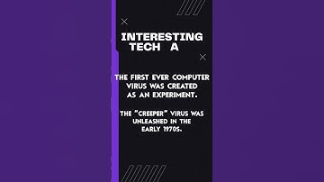 The first ever computer virus #shorts