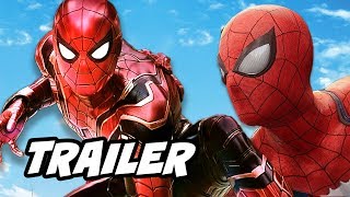 Avengers infinity war spider-man iron spider, ps4 trailer, release
date breakdown, comics easter eggs and man spider armor ►
https://bit...