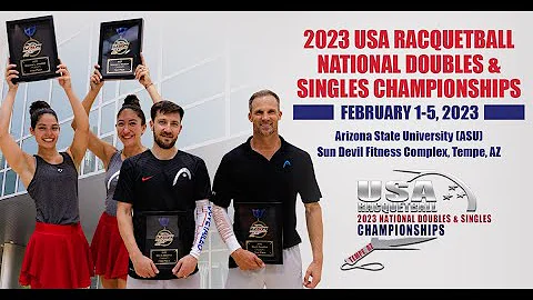 2023 National Doubles & Singles - Doubles Semifina...