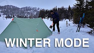 Activate Your Tents Winter Camping Mode