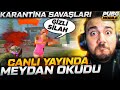 GİZLİ TDM SİLAHI! CANLI YAYINDA BANA MEYDAN OKUDU! KARANTİNA SAVAŞLARI! PUBG Mobile