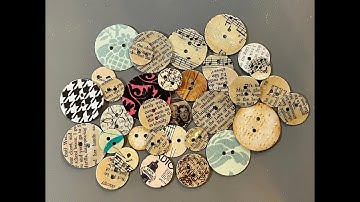 Tutorial - Making Paper Buttons #MassMakeButtons