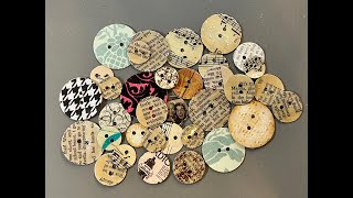 Tutorial - Making Paper Buttons #MassMakeButtons