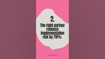 4 Reasons Your ERP Implementation Partner Matters