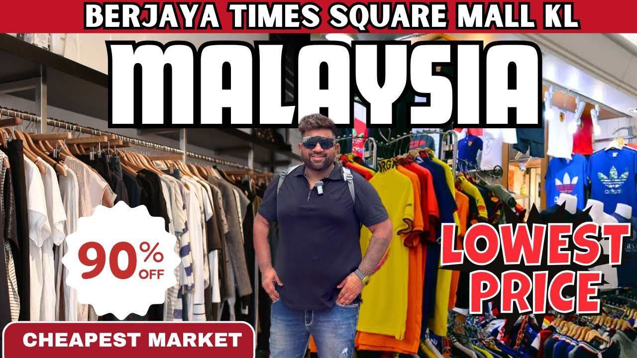 Cheapest Shopping Mall In Kuala Lumpur, Malaysia | Berjaya Times Square KL