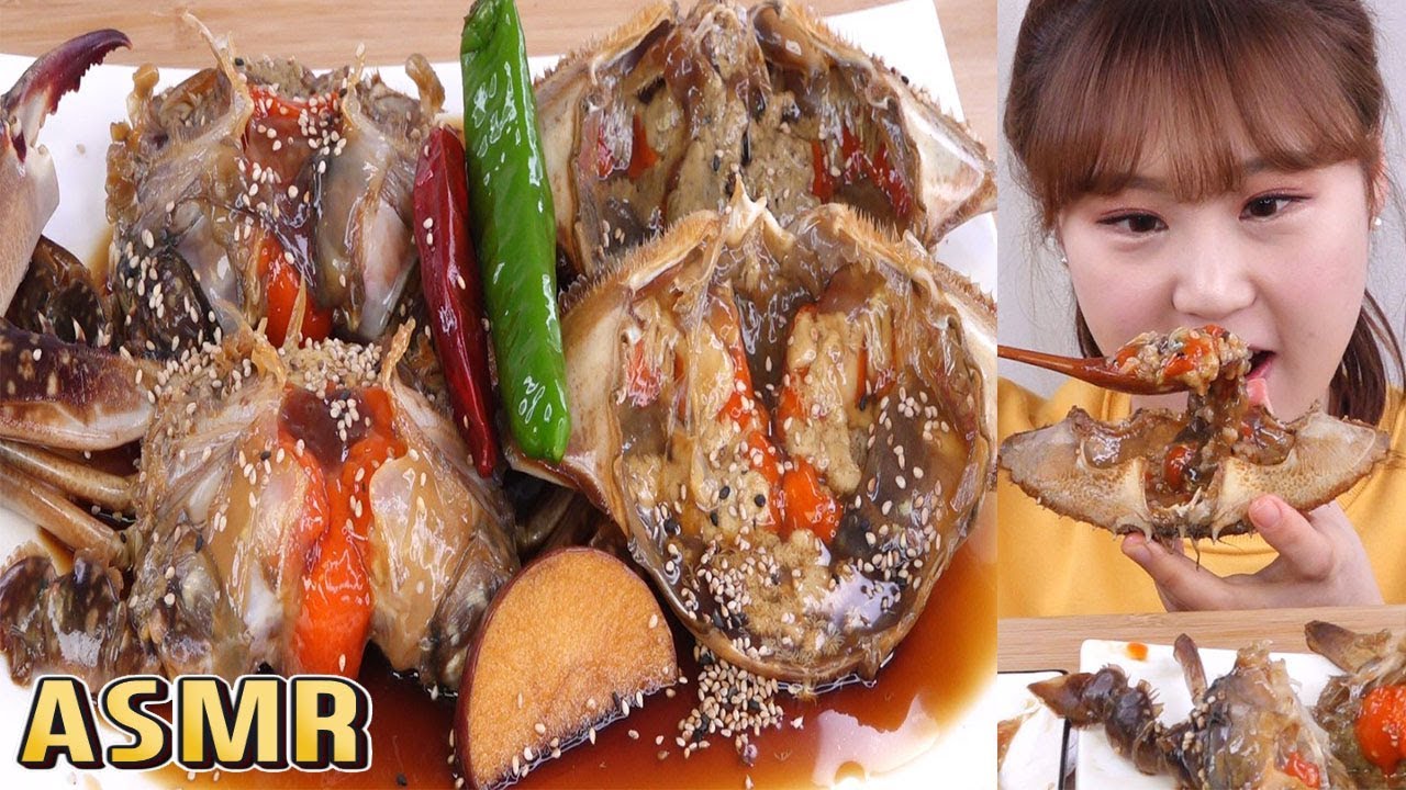 ASMR Mukbang｜이번엔 간장게장이다~❤️ 까니짱이 직접 만든 밥도둑 간장게장과 게뚜껑 비빔밥 먹방!