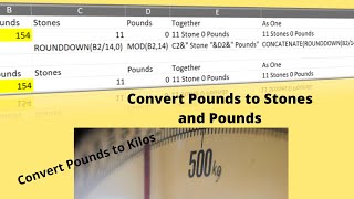 Convert pounds to stones and pounds or kilos. Weight converter screenshot 2