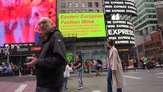 Gorgeous Girl Rachel Pizzolato Mythbuster Times Square Billboards Filming