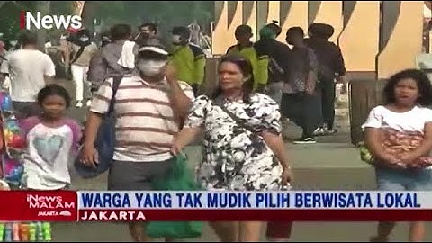 Tak Bisa Mudik, Wisata di TMII & Ancol Dipadati Pengunjung yang Ber-KTP Jakarta - iNews Malam 13/05