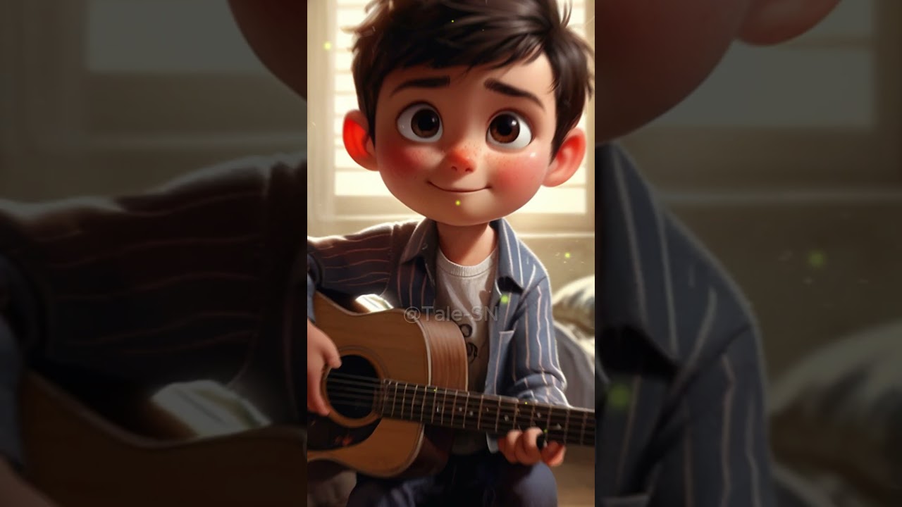 A New Skill Liam Learns to Play Guitar | 