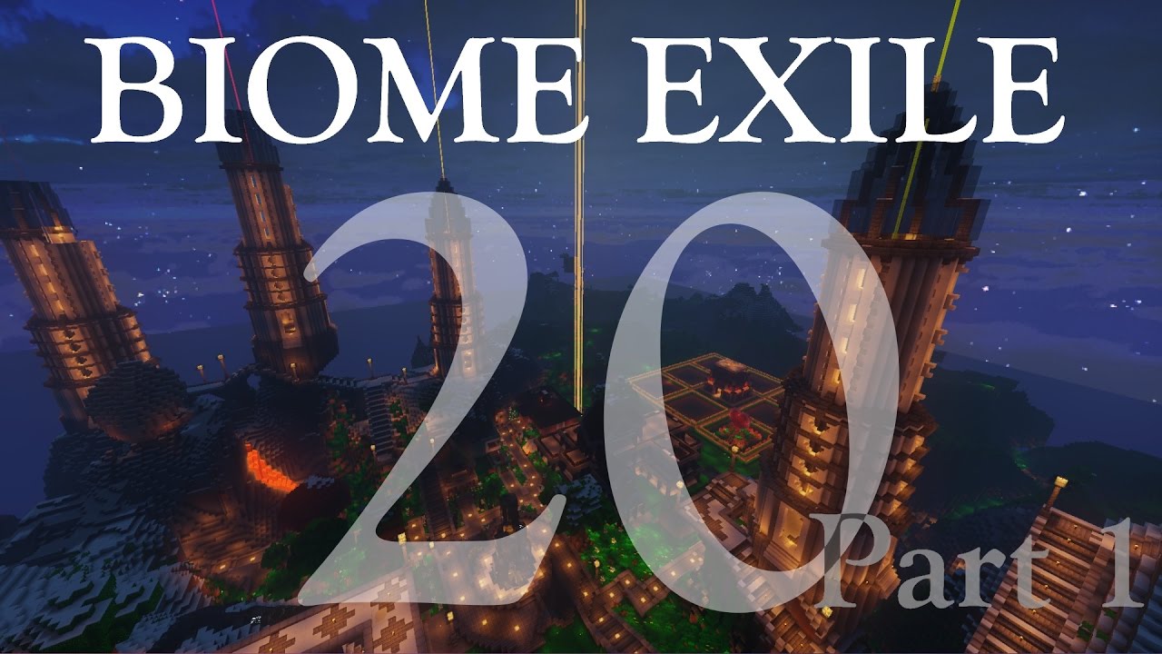 Server Spawn Tour - Biome Exile Minecraft SMP - Ep 20 Part 1 - YouTube