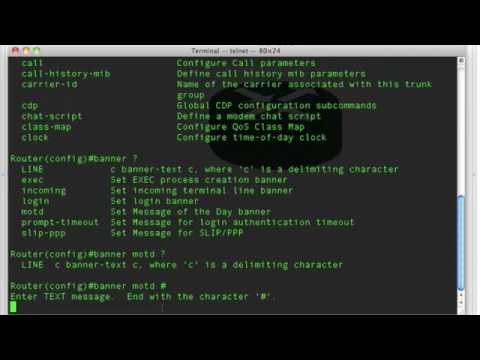 Basic Cisco Router Config Study 2 Of 10360p Copy Youtube