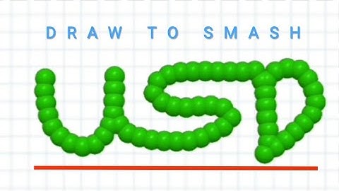 Draw to Smash, USD, alphabet, number @ridwanandy3099 