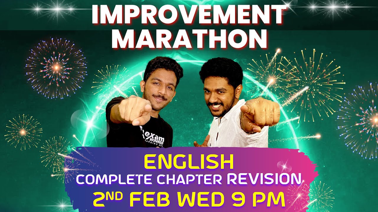 💯Plus One English Improvement Marathon 💯 | 🔥Revision🔥 | Important Exam Questions | Focus Area Class