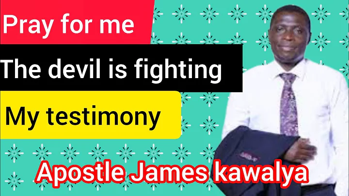 God used me but the devil is fighting ,I don't regreat sharing my testimony// Apostle James kawalya
