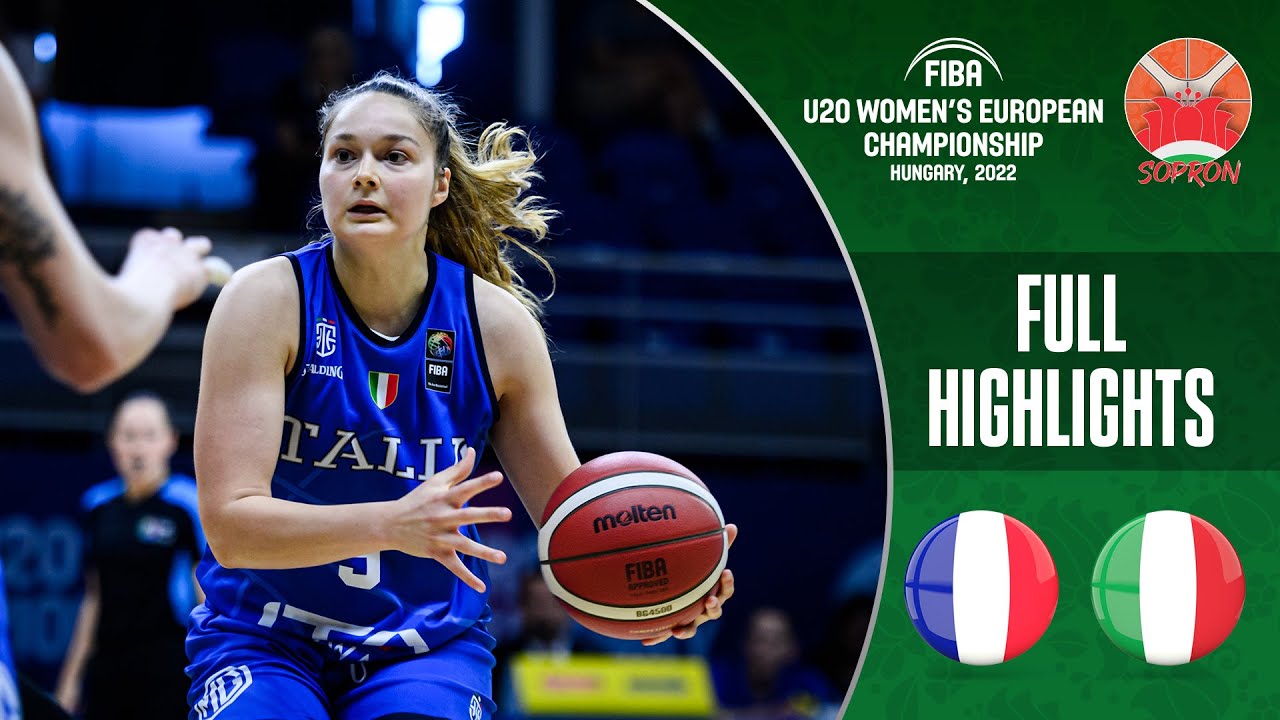 3rd Place Game: France - Italy | Basketball Highlights