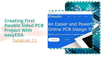 How To Create a Double Sided PCB Project With  easyEDA Tool