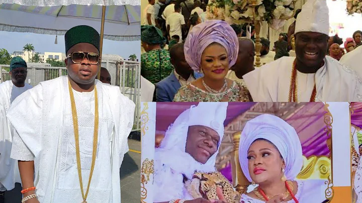 OBA ELEGUSHI, LAGOS BILLIONAIRES GRACE OONI OF IFE WEDDING PROPER WITH QUEEN MARIAM LIVE IN ILE-IFE