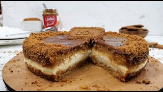 أفخم وألذ وصفة بسبوسة لوتس - Lotus Biscoff Basbousa Recipe