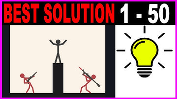 Save The Stickman 2 level 1 to 50 Full Gameplay Walkthrough Answers - All Levels Solutions Android
