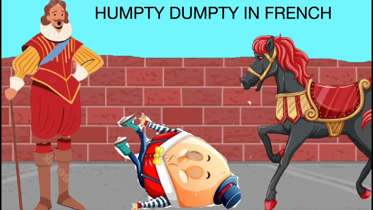 Humpty Dumpty - Nila's Rhymes - Learn French With Nila - YouTube