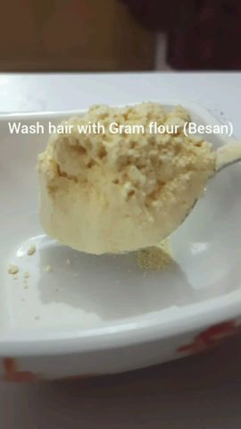 Gram Flour/Besan Hair Mask to get Soft, Smooth & Shiny Hair | How to get  rid of Dandruff & Itchiness - YouTube