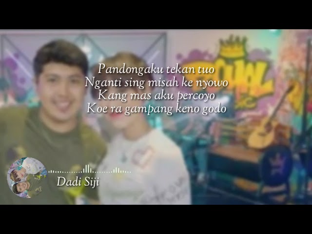 Happy Asmara u0026 Delva - Dadi Siji || Pandongaku tekan tuo|| (lyrics) class=