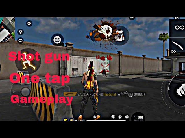 one tap kase mare free fire one tap gameplay all gun one tap basir444 class=