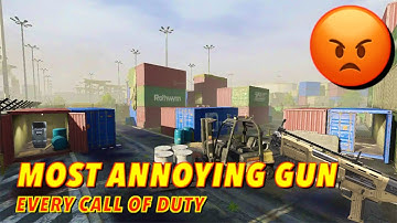 MOST ANNOYING GUN From Every Call of Duty (COD4-MW22)