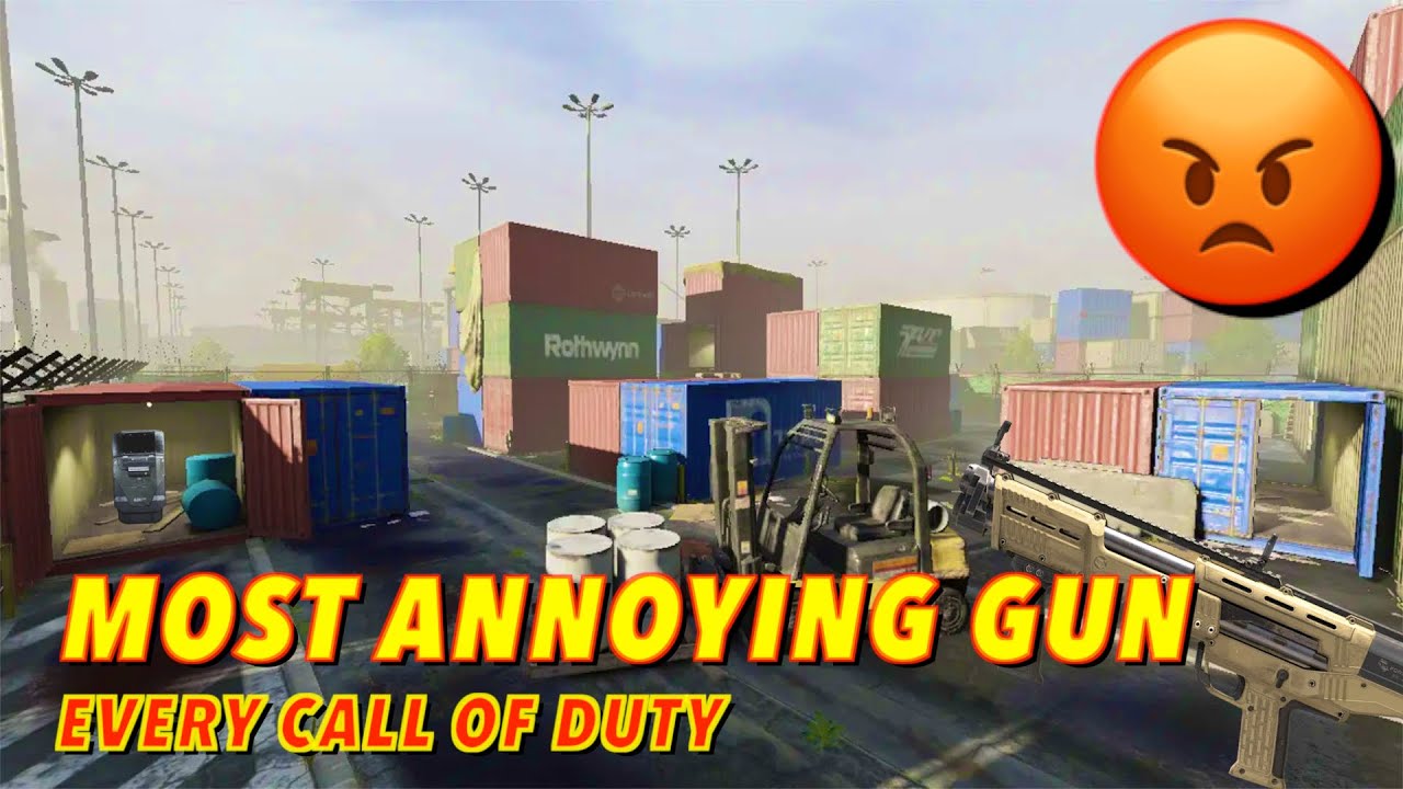MOST ANNOYING GUN From Every Call of Duty (COD4-MW22) - YouTube