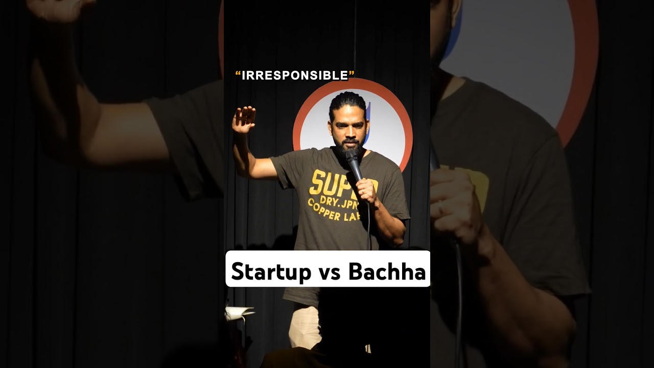 Startup vs Bachha..new long form video coming out this weekend..#shorts #standupcomedy #startup