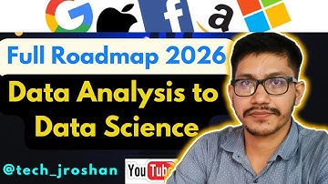 Data Analysis to Data Science Full Roadmap 2026 | SQL, Python, ML, Deep Learning, GenAI