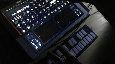 iOS Music Apps: Mood, Unique, Phospor2, iMono/Poly, Zeeon played by Stefan Gisler #iosartist