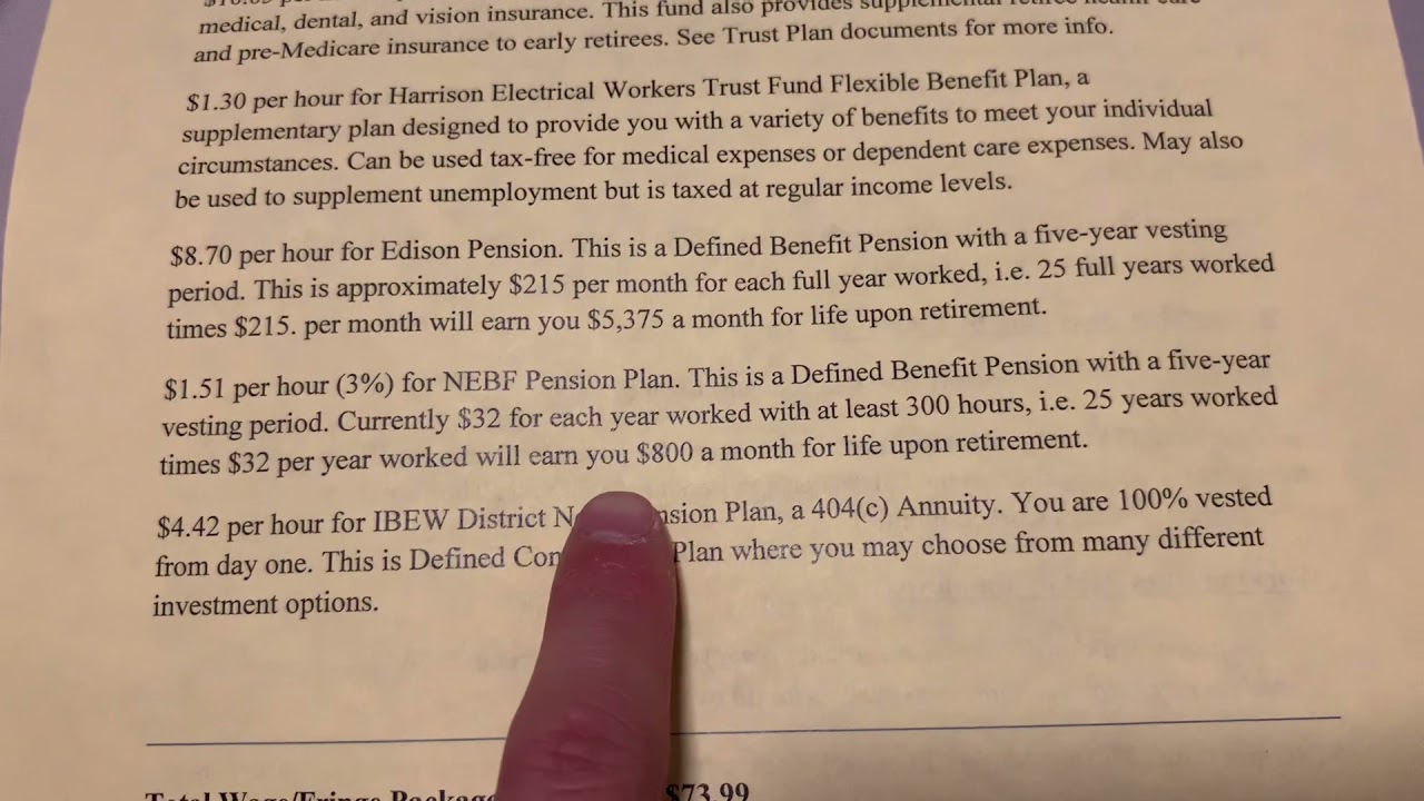 IBEW 48 Electrical Union Information (Wages & Benefits) YouTube