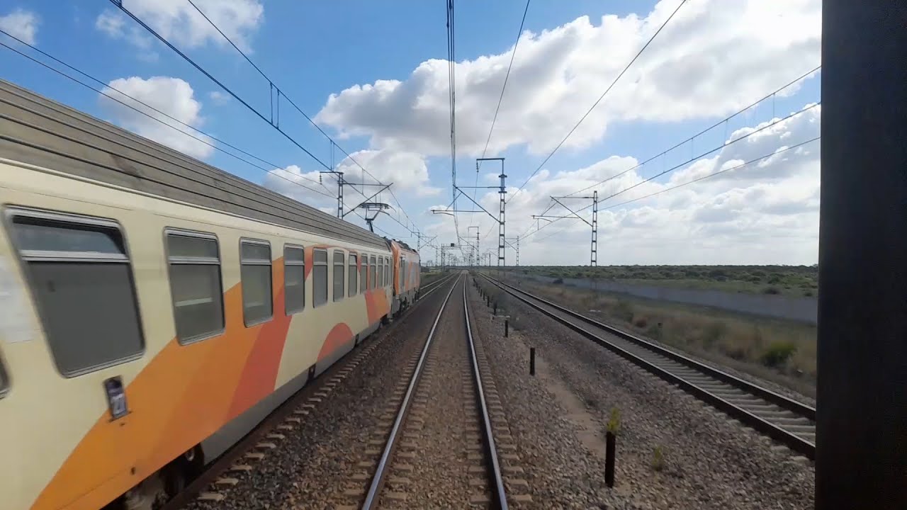 Trajet complet entre Rabat Agdal et Casa Voyageurs à bord d'Al Atlas N°110, assuré par E-1419.