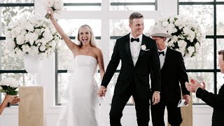 Parker McCollum’s Heartwarming Reaction To Wife Hallie On Their Wedding Day