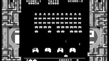 Space Invaders - Virtual Collection (1995, Virtual Boy) Gameplay #virtualboy