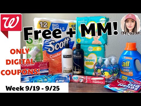 Walgreens Haul ONLY DIGITAL COUPONS! Everything was FREE + MM! [9/19 – 9/25]