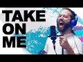 Take on me  aha  metal cover by jonathan young