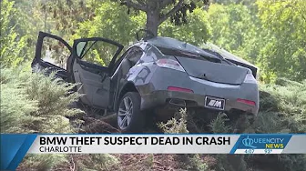 Suspect tied to airport car thefts dies in Charlotte crash thumbnail
