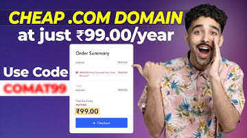 Cheap .COM Domain start at ₹99 | Limited Time Domain Offer | Cheap Domain in 2025 | #cheapdomain