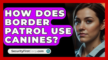 How Does Border Patrol Use Canines? - SecurityFirstCorp.com