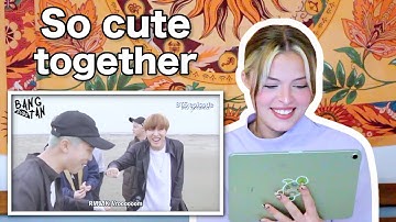 Olive Reacts to Save Me Shooting Sketch | BTS Reaction