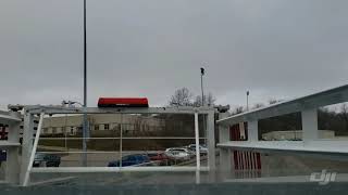 View from the starting gate at the meadows racetrack