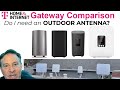 🔴T-Mobile Home Internet Gateway Comparison and will an External Antenna help