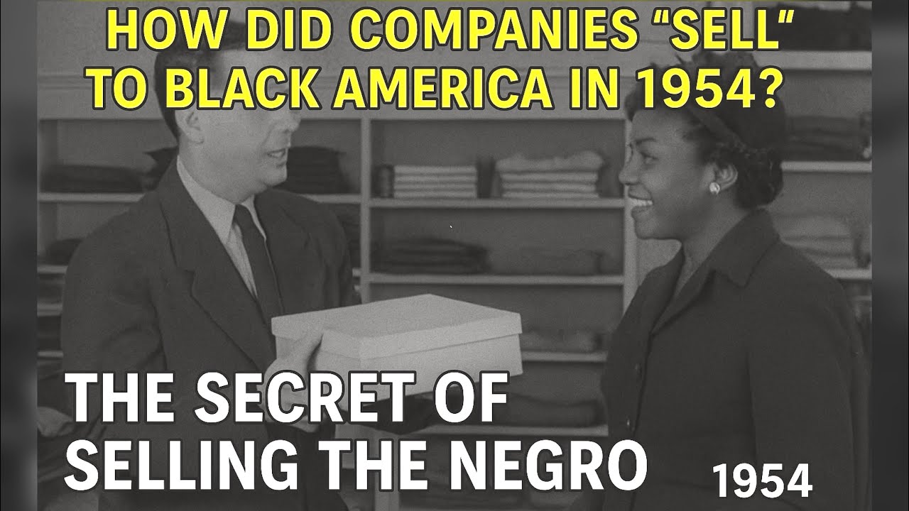 The Secret of Selling to the Negro(1954) Rare Historic Public Domain Film About Black Consumer Power