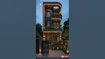 Mẫu nhà phố 3 tầng hiện đại #kientrucphongthuykhanghung #maunhadep #nhaphohiendai