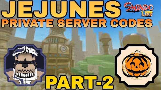 JEJUNES PRIVATE SERVER CODES!!! Shindo Life Roblox Jejunes New